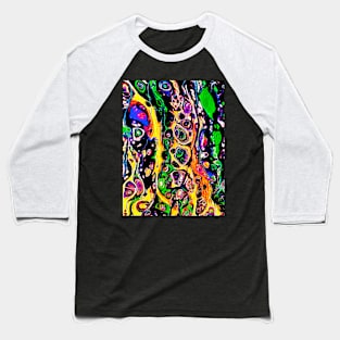 Festival abstract pouring Baseball T-Shirt